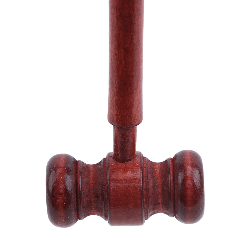 Mini Wooden Court Gavel with Sound Block by HitMyNeed