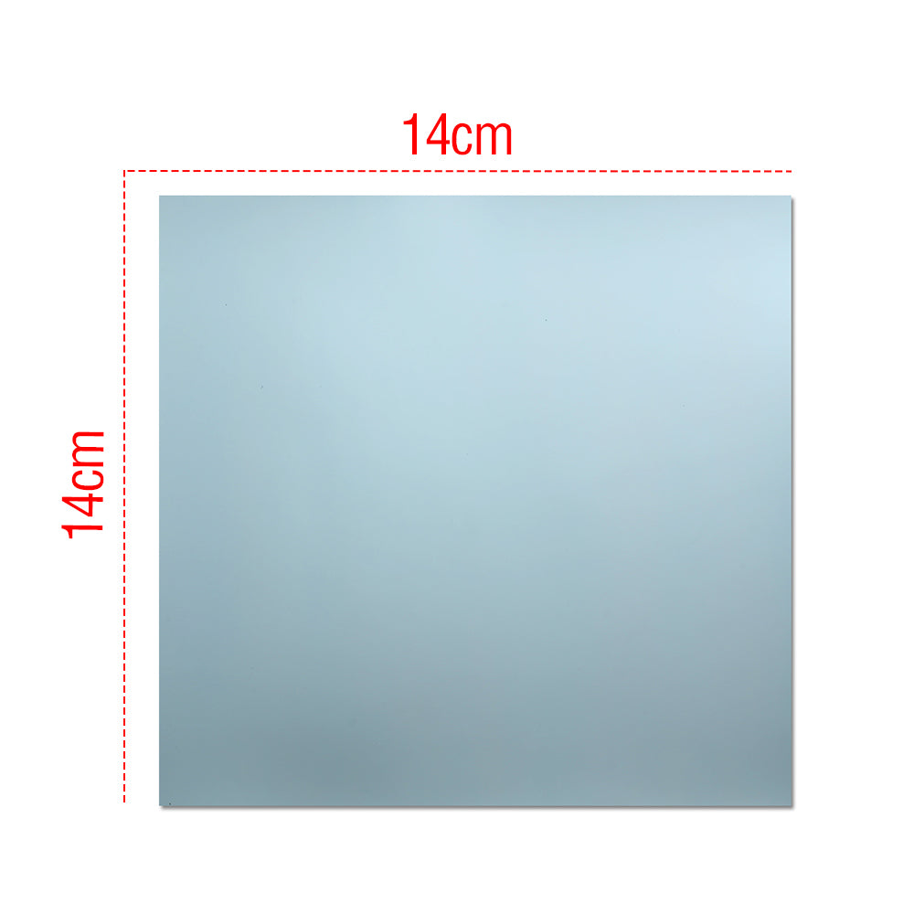 Mirror Wall Stickers Set of 9 - Square Adhesive Tiles by HitMyNeed