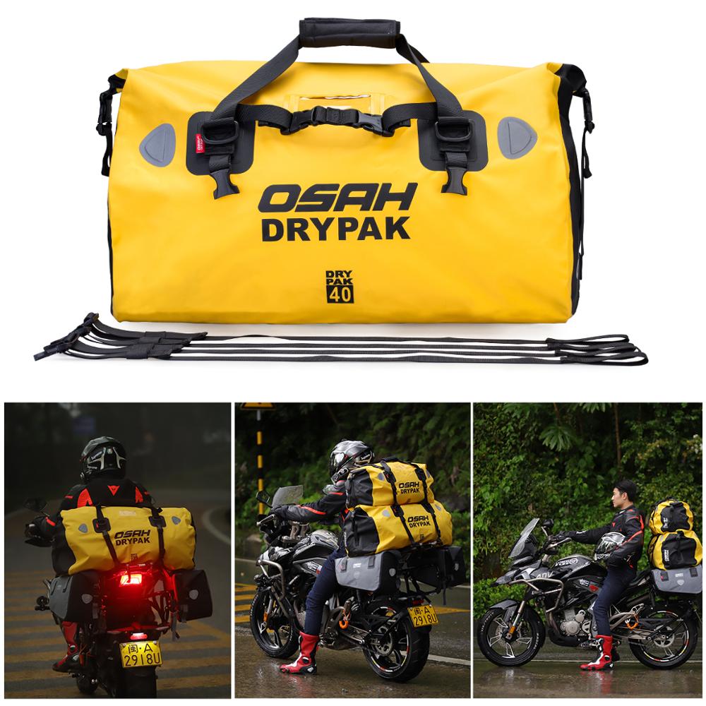 Motorcycle 60L Waterproof Tail Dry Bag by HitMyNeed
