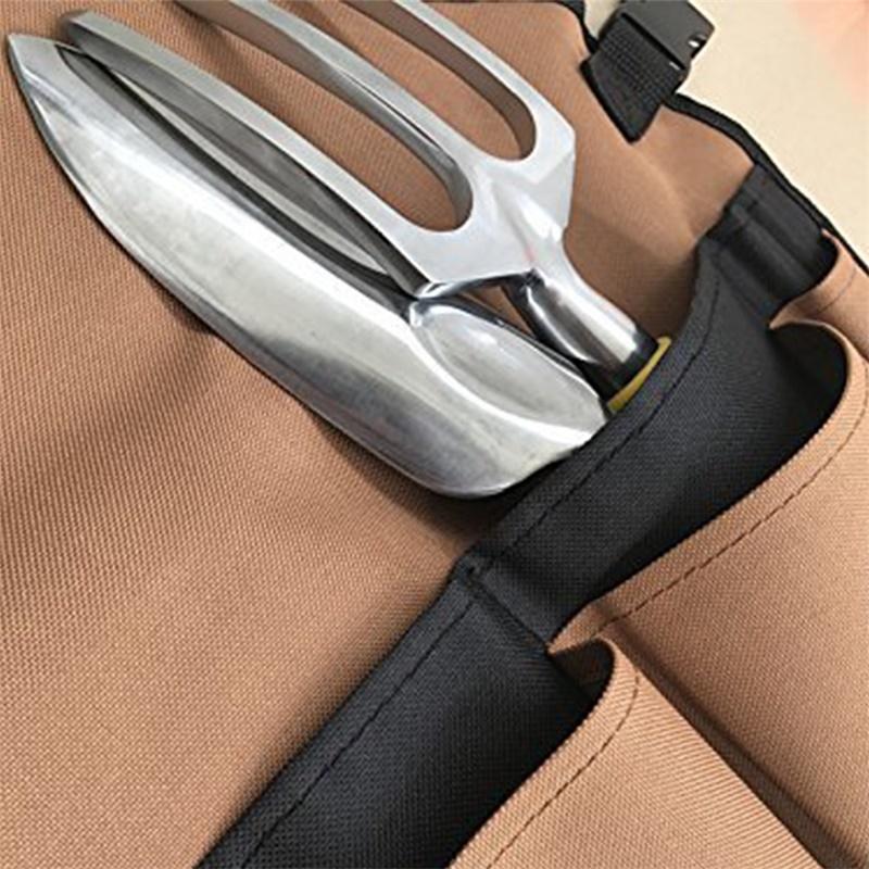 Multi-Pocket Gardening Apron with Tool Storage by HitMyNeed