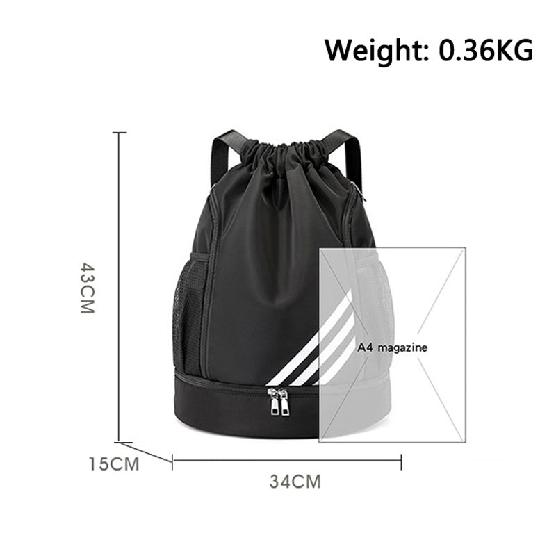 Multi Pocket Waterproof Drawstring Bag by HitMyNeed