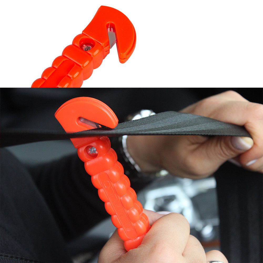 Multipurpose Seatbelt Cutter and Window Breaker Tool by HitMyNeed