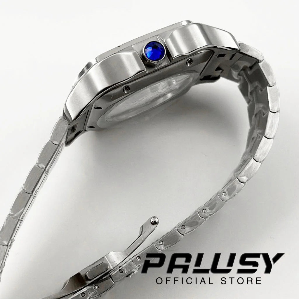 NH35 38mm Square Santos-Style Watch Case 316L by HitMyNeed