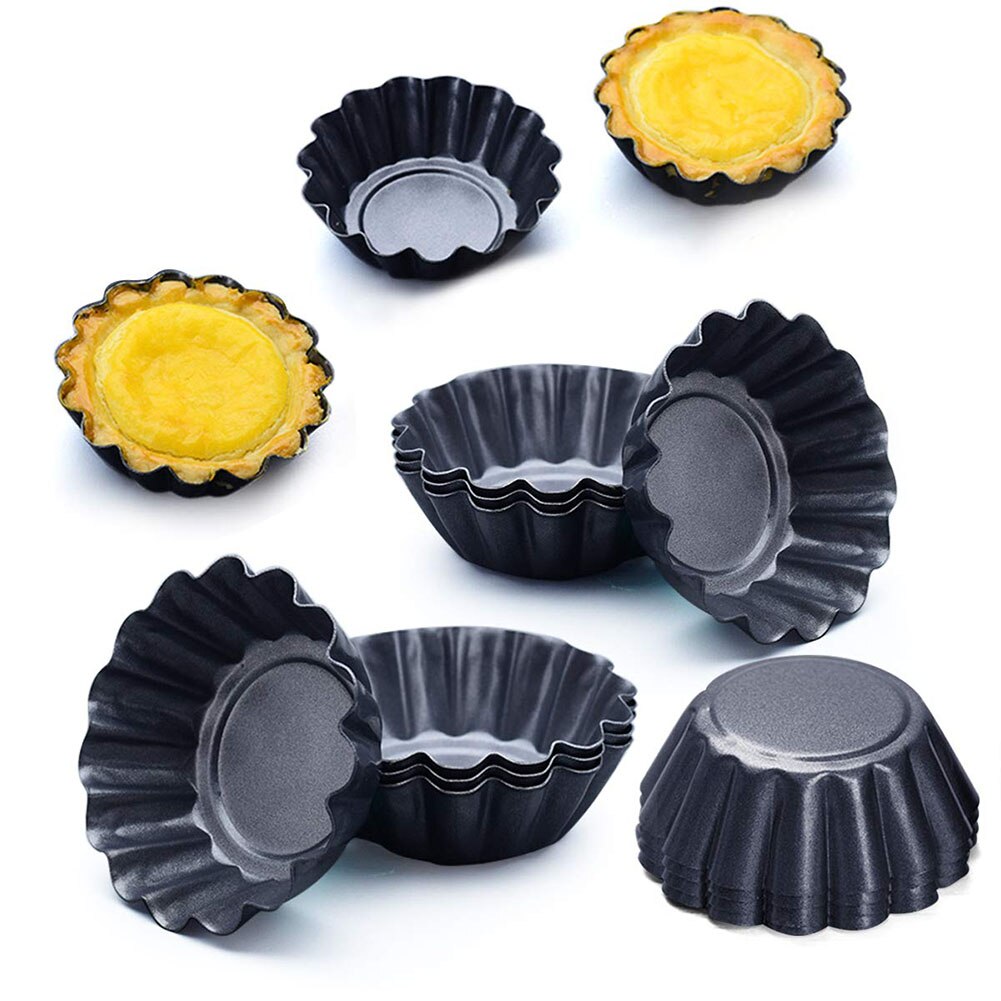 Non-Stick Mini Tart Pans Set of 12 by HitMyNeed