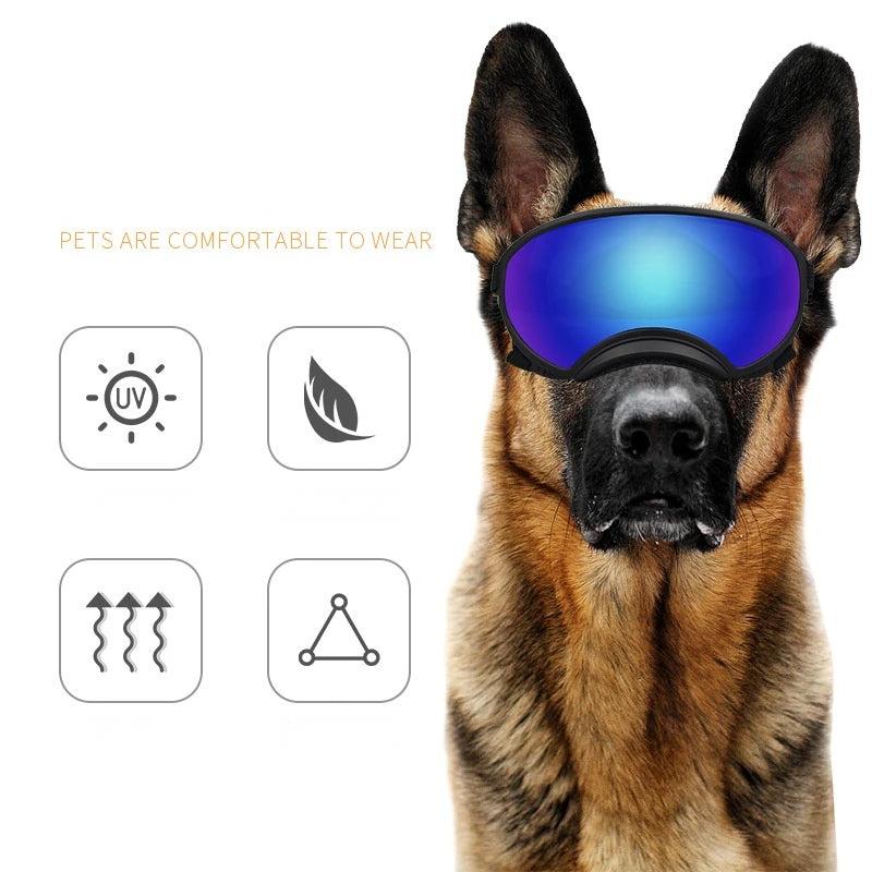 Outdoor Dog Goggles UV400 Anti-Fog Sunglasses by HitMyNeed
