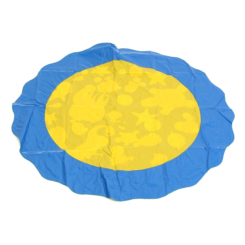 Outdoor Inflatable Water Sprinkler Play Mat 100cm by HitMyNeed