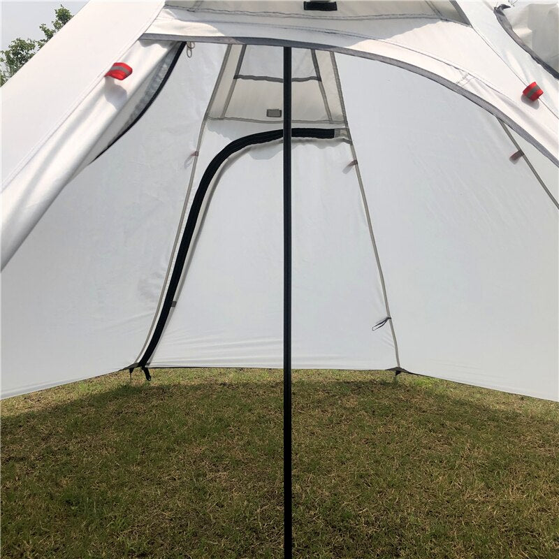 Outdoor Teepee 4-Person Waterproof Camping Tent by HitMyNeed