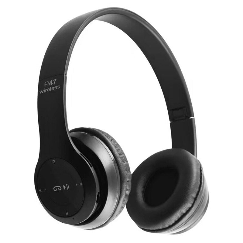 P47 Wireless Bluetooth 5.0 Folding Stereo Headset by HitMyNeed