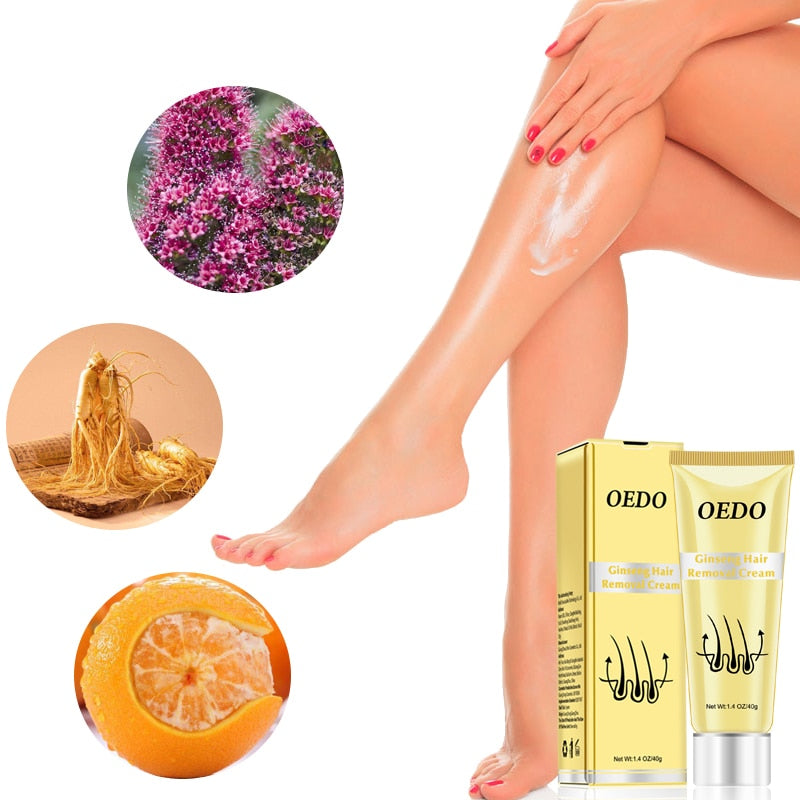 Painless Facial Hair Removal Cream 40g by HitMyNeed