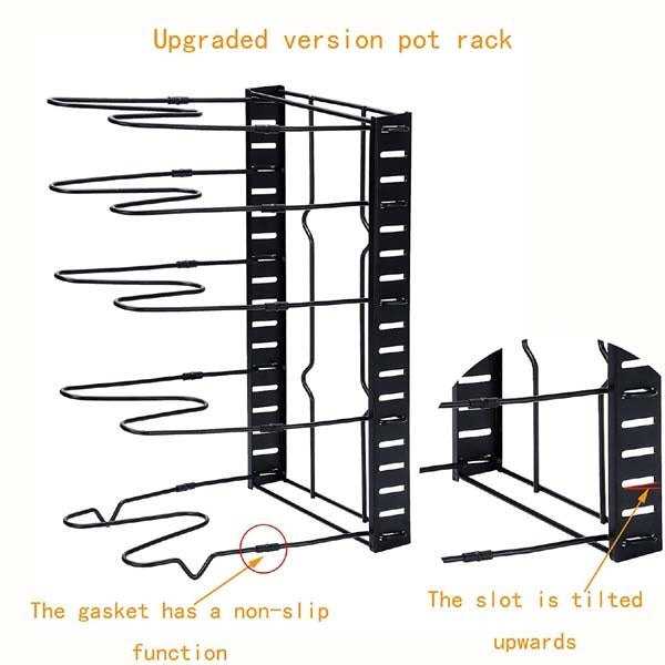 Pan Organizer Kitchen Storage Rack, 5-Tier by HitMyNeed