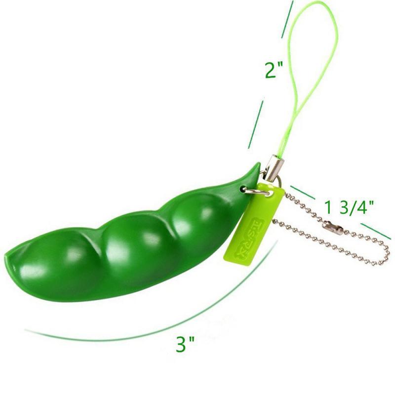 Pea Popper Fidget Toy Anti-Stress Keychain by HitMyNeed