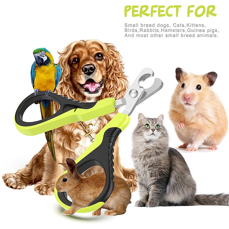 Pet Nail Clipper with Comfortable Non-Slip Grip by HitMyNeed
