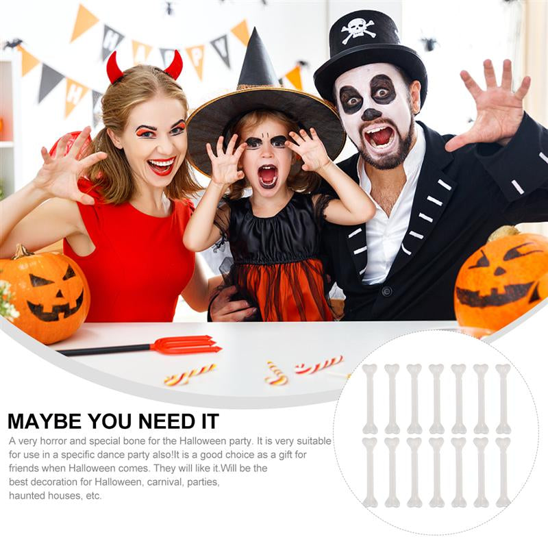 Plastic Halloween Bones Decoration Set (36 Pieces) by HitMyNeed