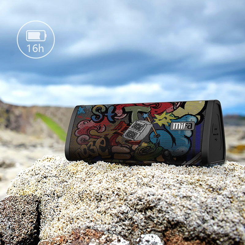 Portable Bluetooth Speaker with Powerful 10W Audio by HitMyNeed