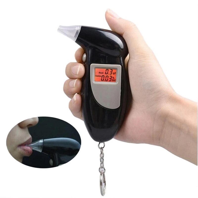 Portable Digital Vehicle Breathalyzer Tester by HitMyNeed