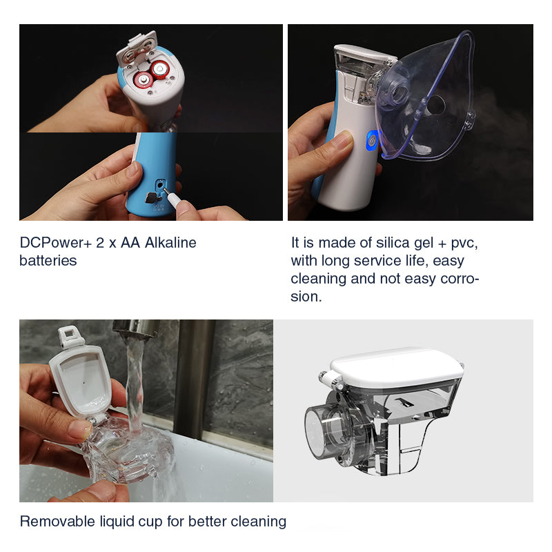 Portable Handheld Nebulizer for Kids and Adults by HitMyNeed