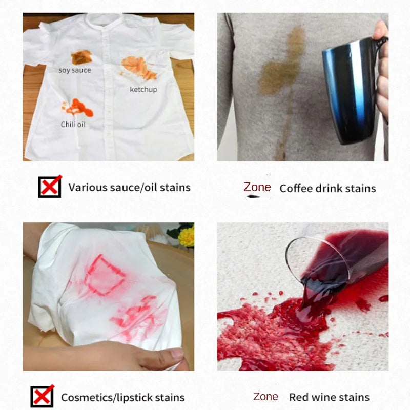 Portable No-Wash Clothes Stain Remover Roller 50ml by HitMyNeed