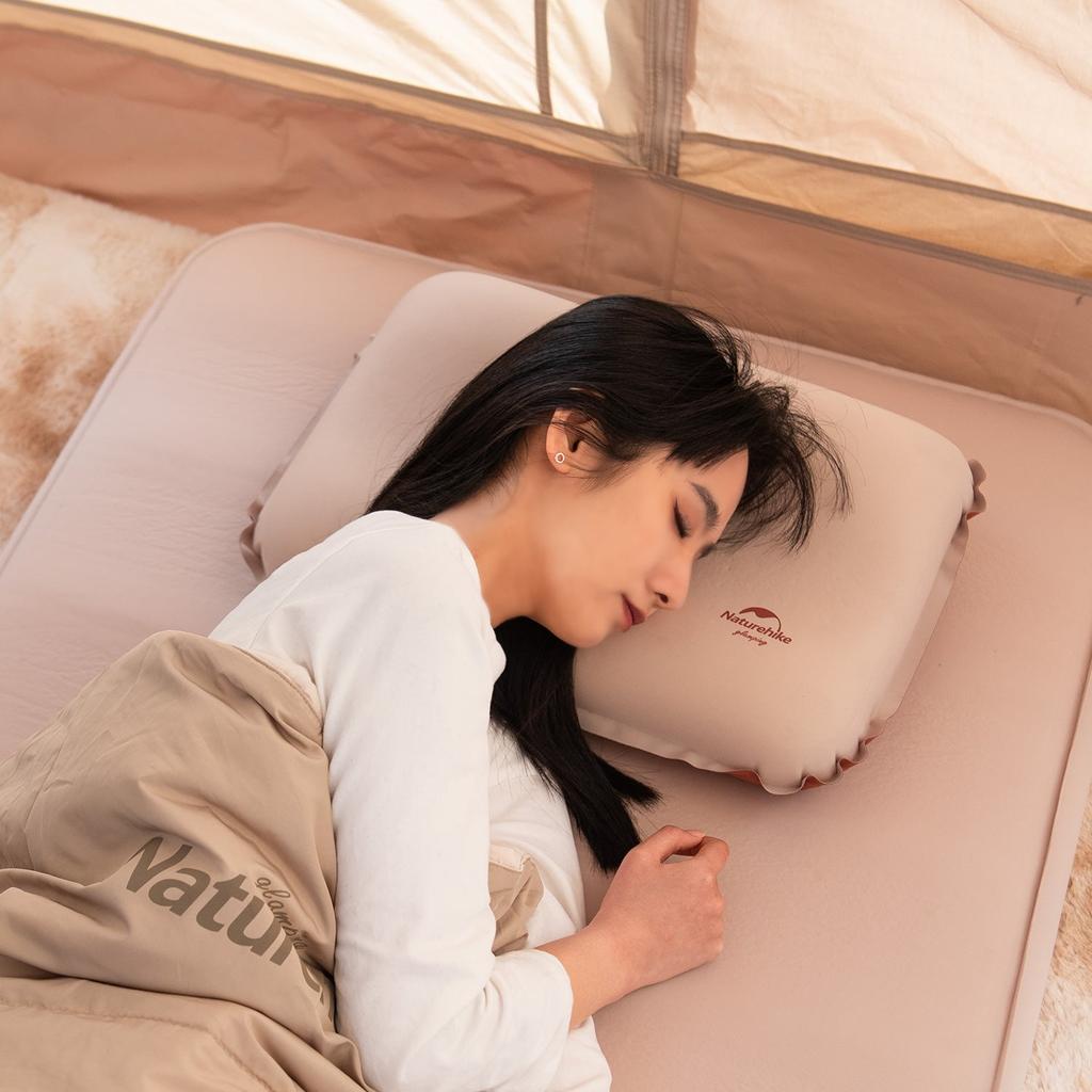Portable Self-Inflating Camping Pillow by HitMyNeed