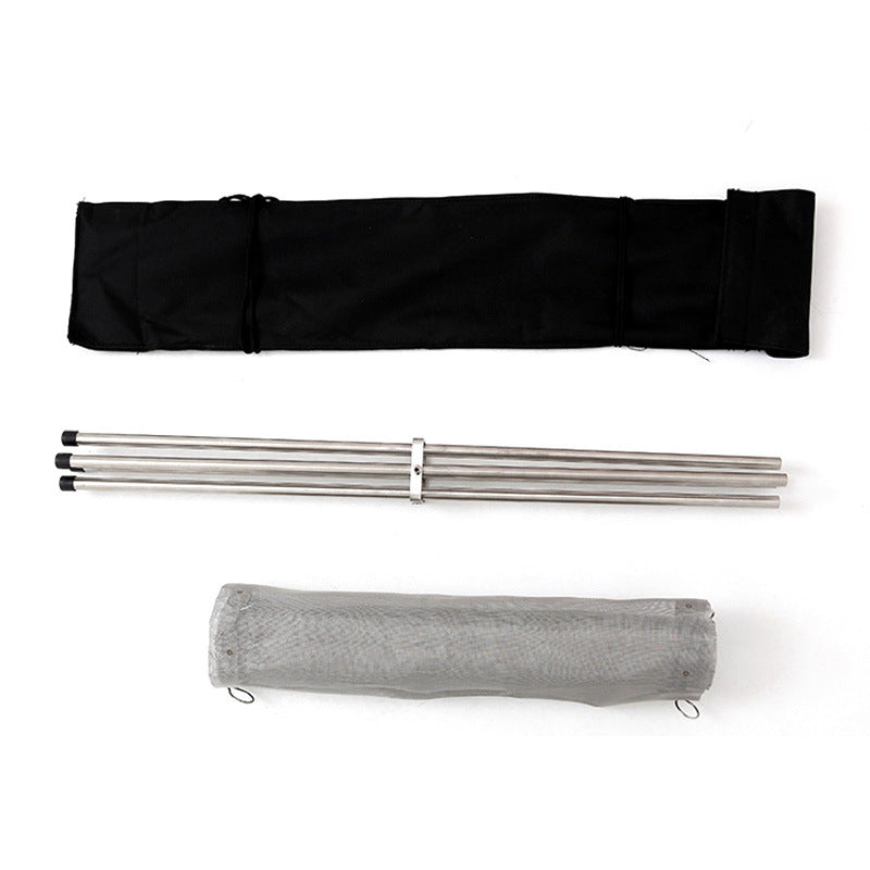 Portable Stainless Steel Camping Fire Pit Stand by HitMyNeed