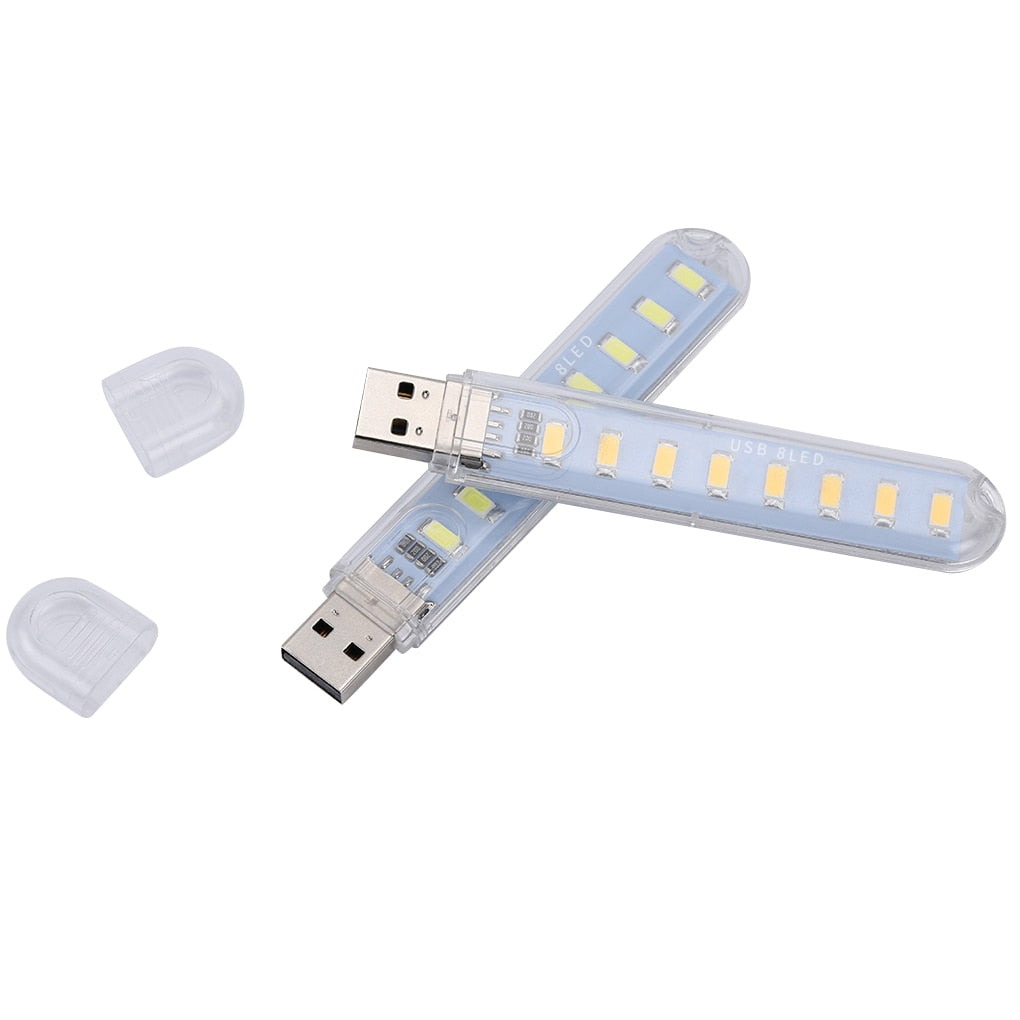 Portable USB LED Book Light (Set of 2) by HitMyNeed