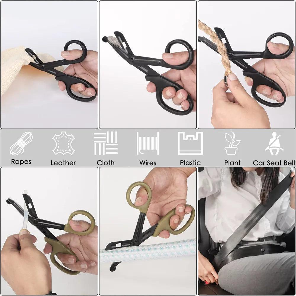 Professional Stainless Steel Trauma Shears / Medic Scissors (6") by HitMyNeed