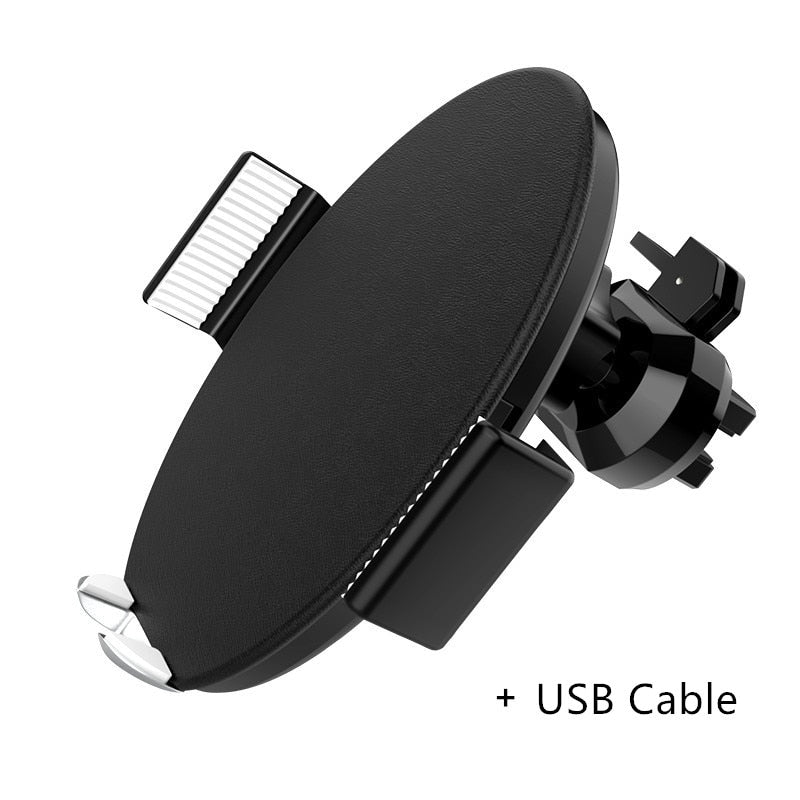 Qi Wireless Car Charger and Automatic Phone Mount by HitMyNeed