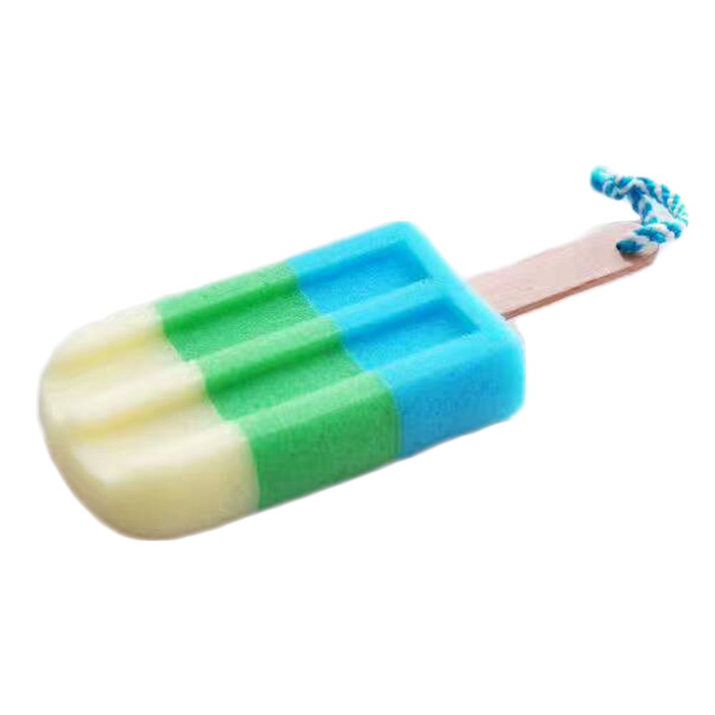 Rainbow Ice Cream Shower Sponge with Hanging Loop by HitMyNeed