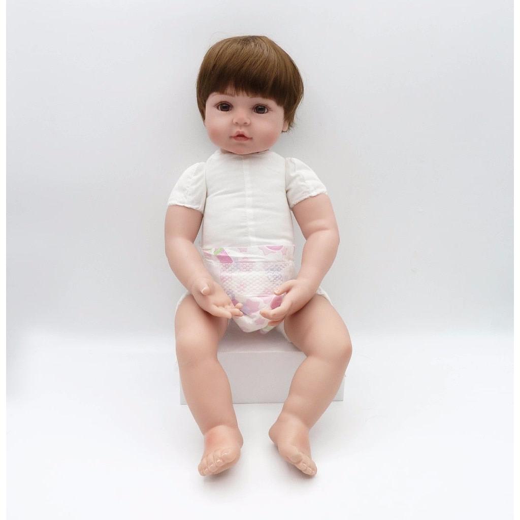 Realistic 19-Inch Lifelike Baby Doll with Accessories by HitMyNeed