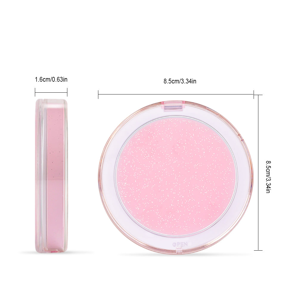 Rechargeable LED Compact Mirror with 3x Magnifier by HitMyNeed