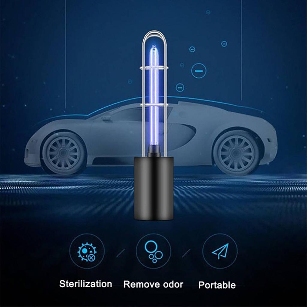 Rechargeable UV-C Disinfection Lamp with Ozone by HitMyNeed