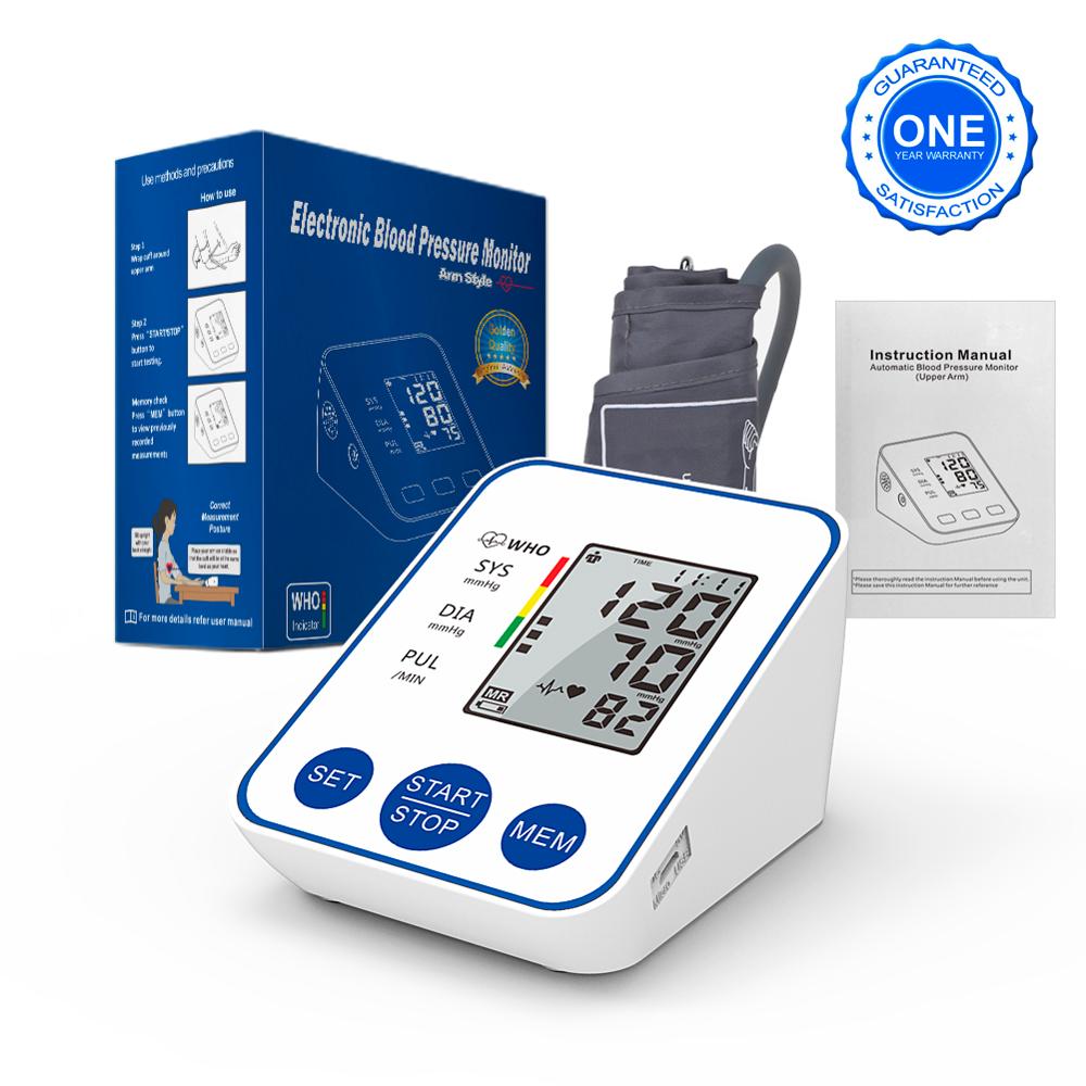 Rechargeable Wrist Blood Pressure Monitor by HitMyNeed