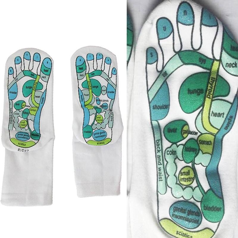 Reflexology Cotton Acupressure Socks Guide by HitMyNeed