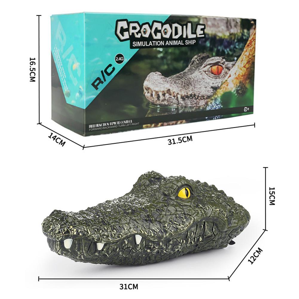 Remote Control Alligator Head Water Toy 2.4GHz by HitMyNeed