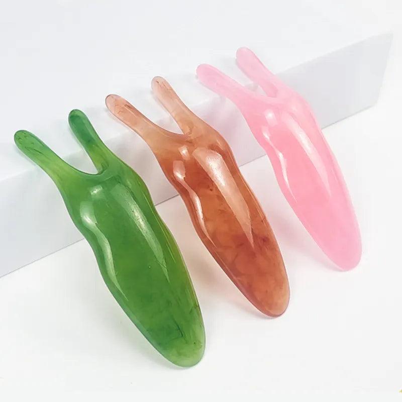 Resin Gua Sha Nose & Face Massage Tool by HitMyNeed