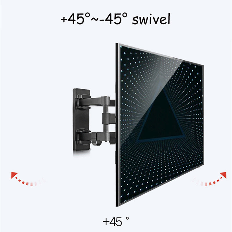 Retractable Full-Motion TV Wall Mount 32-70 Inch by HitMyNeed