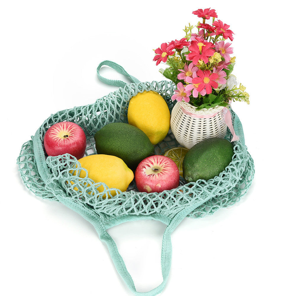 Reusable Mesh Grocery Bag for Everyday Shopping by HitMyNeed