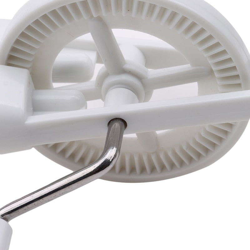 Rotary Egg Beater Manual Kitchen Whisk Tool by HitMyNeed