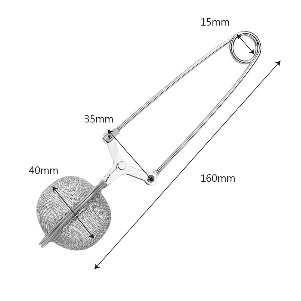 Round Mesh Stainless Steel Tea Infuser by HitMyNeed