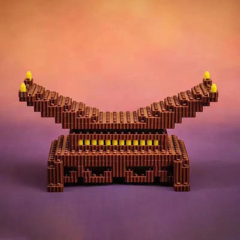 Samurai Katana Sword Building Block Display Set by HitMyNeed
