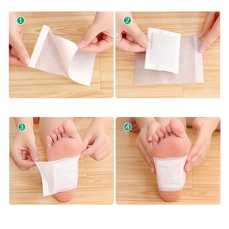 Self Adhesive Detox Foot Patches (20-Pack) by HitMyNeed