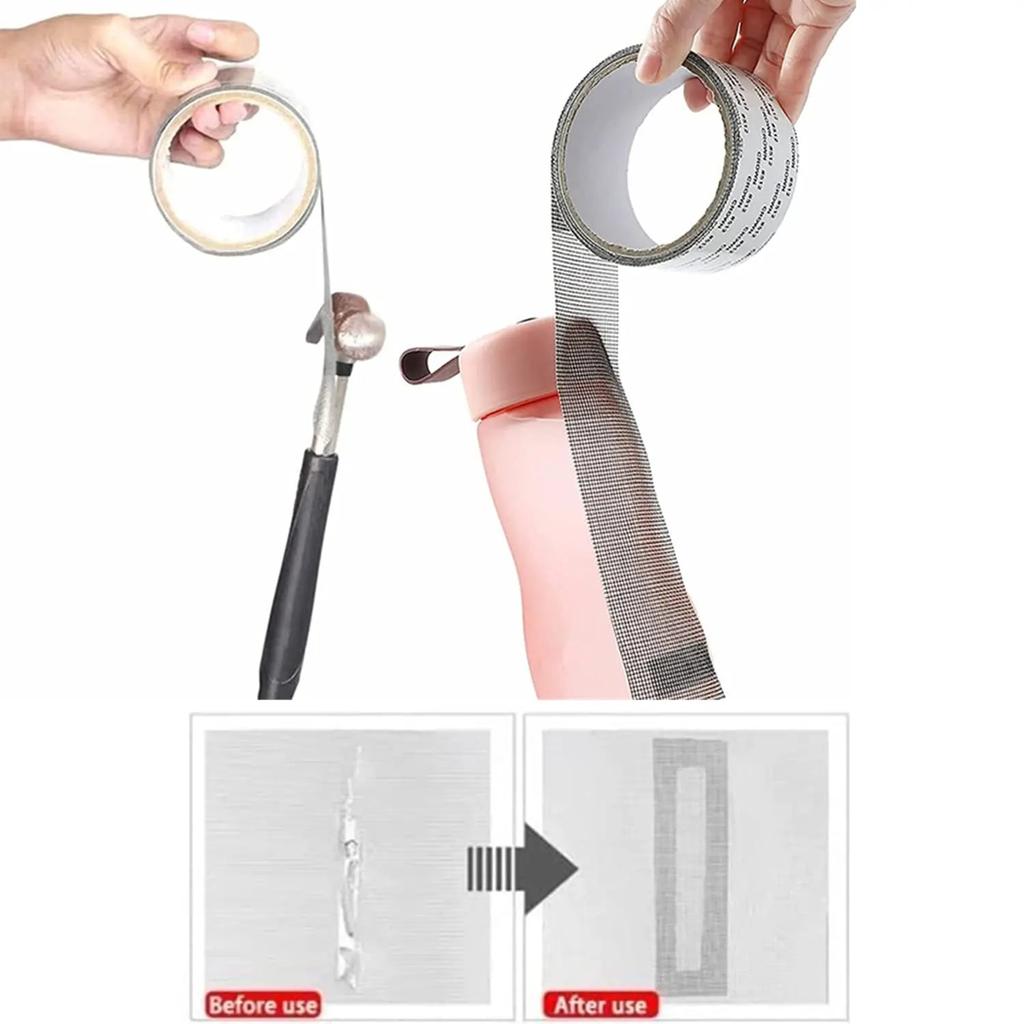 Self-Adhesive Window Screen Mosquito Repair Tape by HitMyNeed