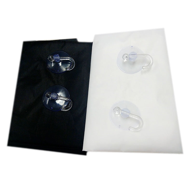 Shaving Apron Cape with Mirror Suction Cups by HitMyNeed