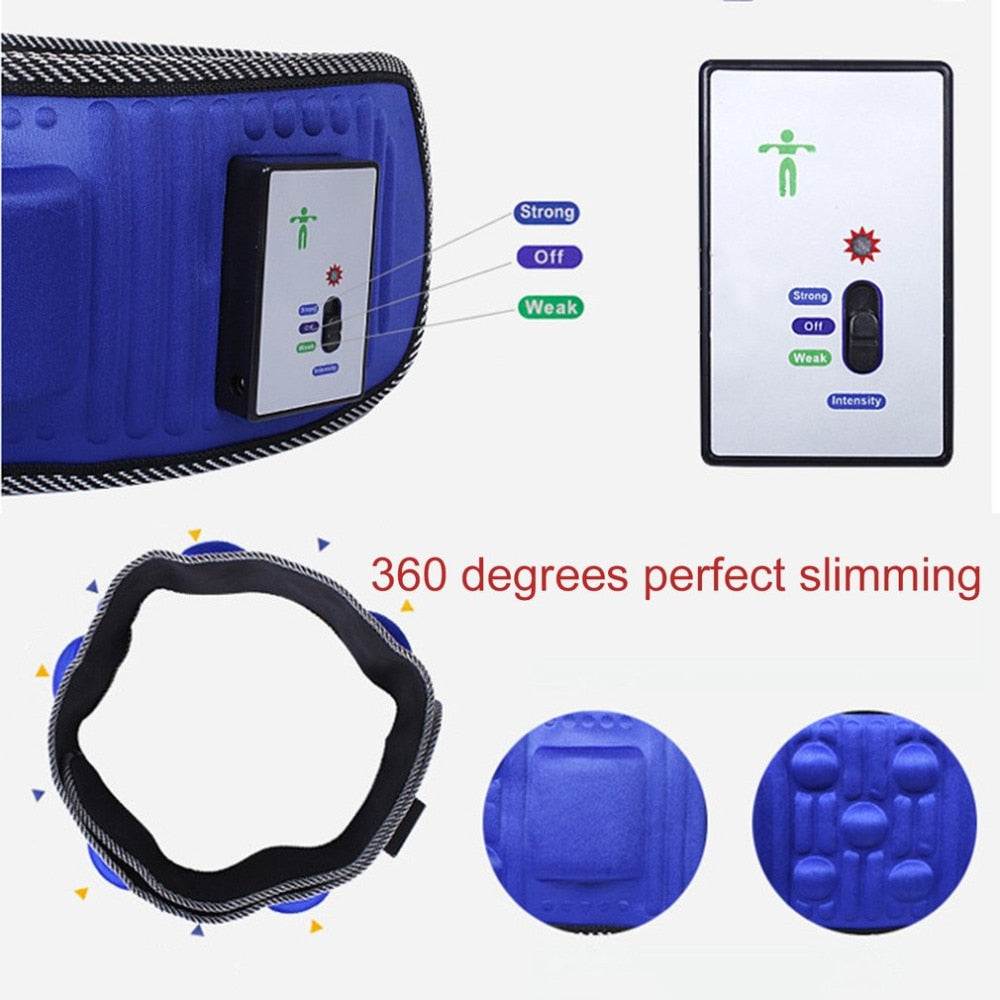 Slim Belt Fitness Vibrating Waist Trainer by HitMyNeed