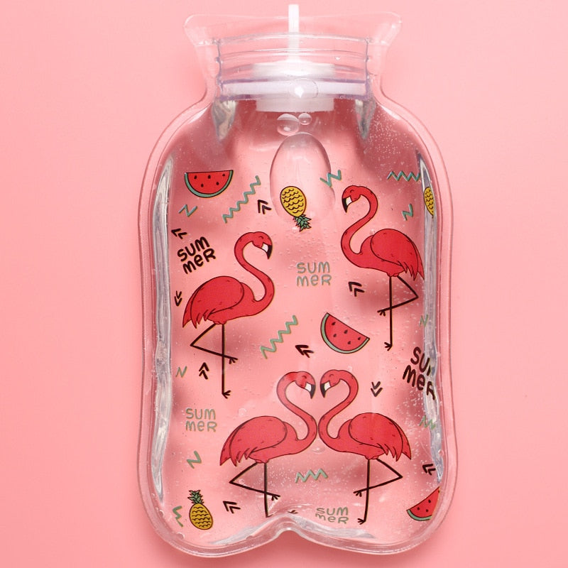Small Transparent Hot Water Bottle, 18.5 x 10.5 cm by HitMyNeed