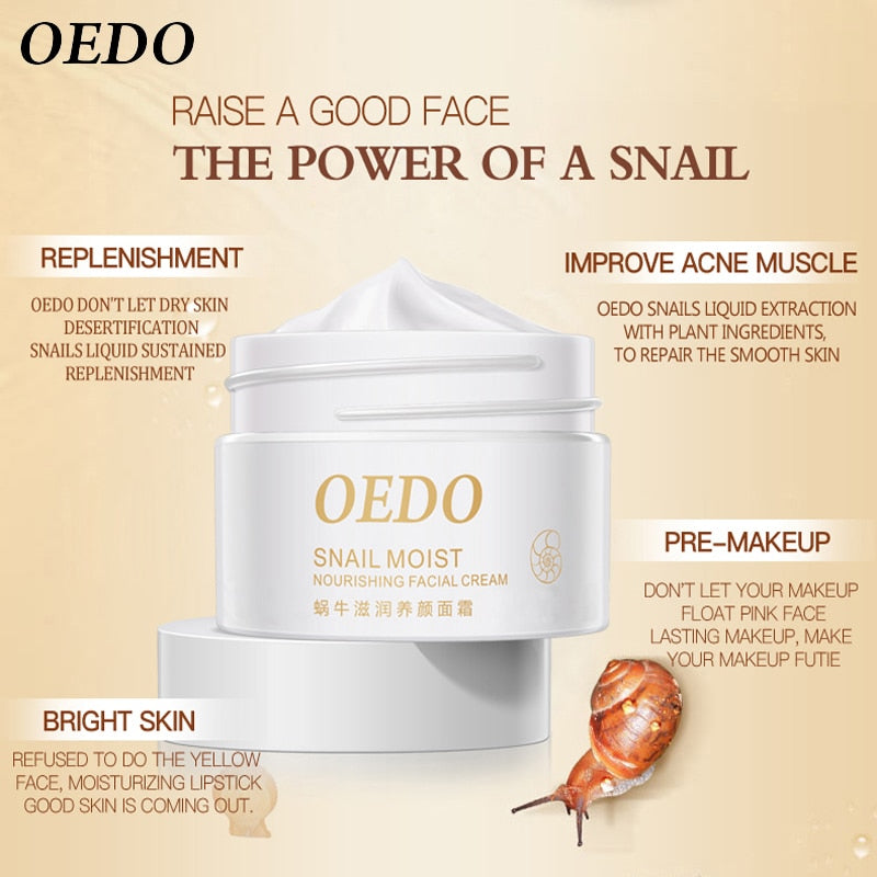 Snail Repair Anti-Aging Face Cream for Women 40ml by HitMyNeed