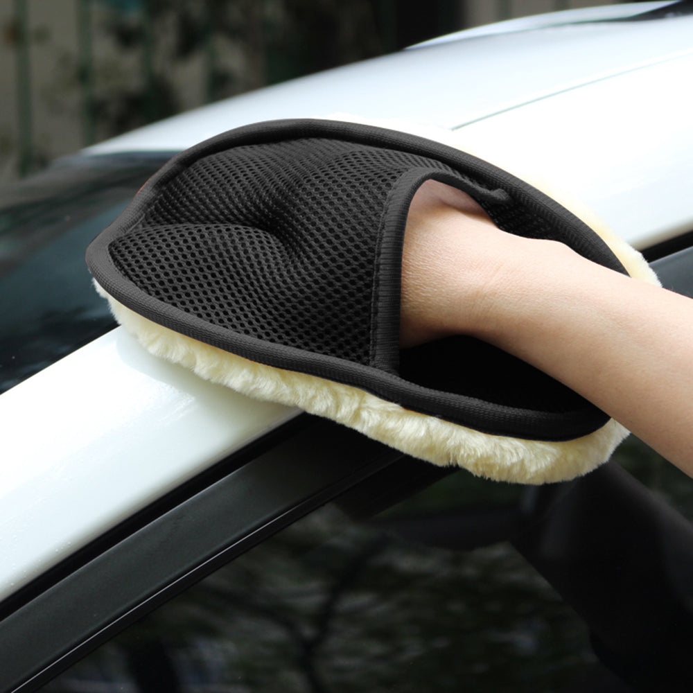 Soft Microfiber Wash Mitt Car Cleaning Glove by HitMyNeed