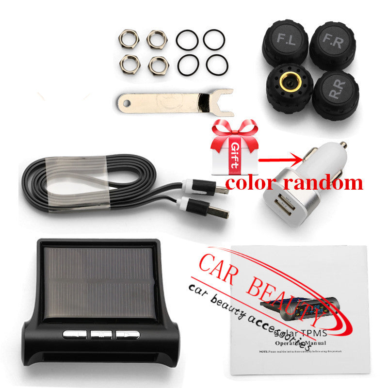 Solar Wireless Tire Pressure Monitoring System TPMS by HitMyNeed