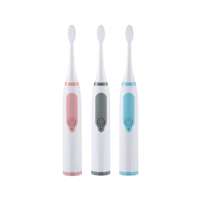 Sonic Electric Toothbrush with Soft Bristles, IPX6 by HitMyNeed
