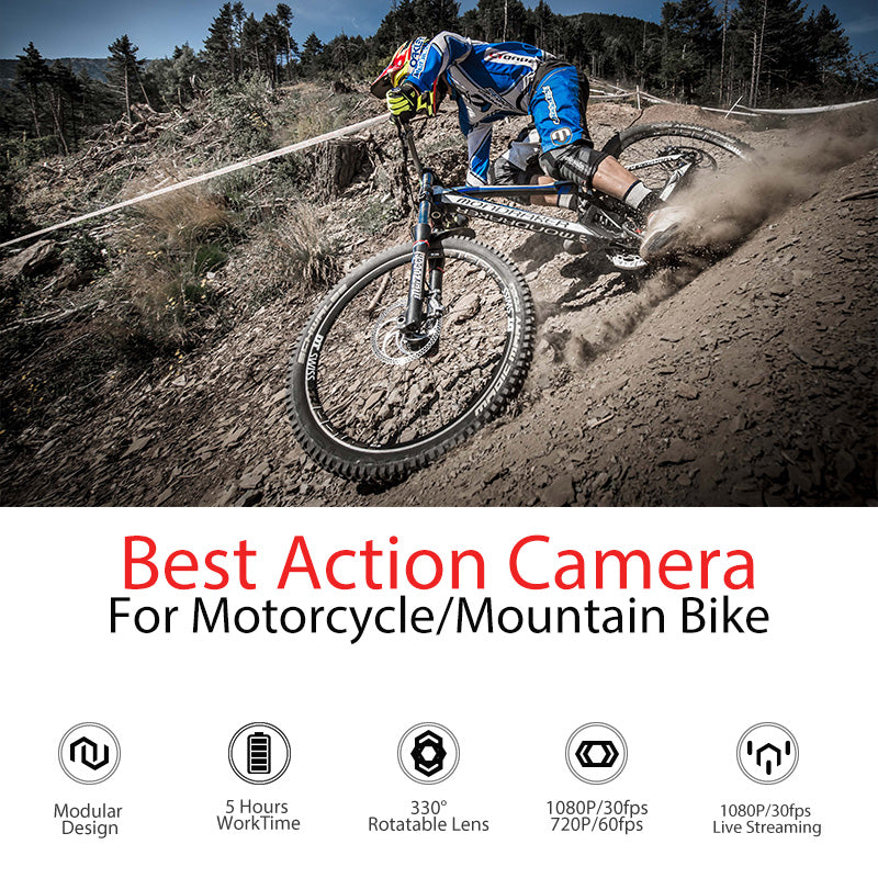 Sports Action Camera HD 1080P with Long Battery Life by HitMyNeed