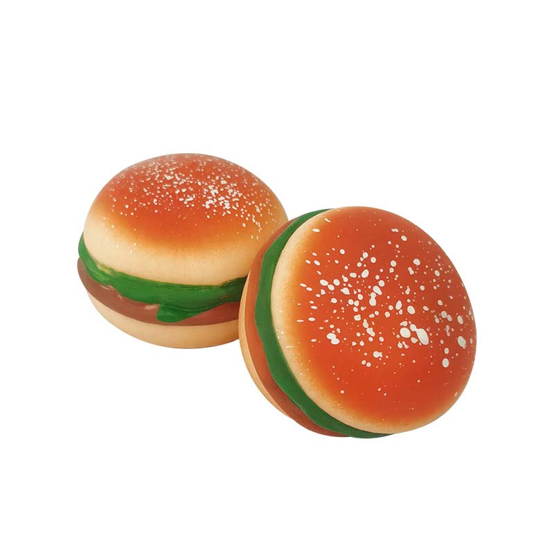 Squishy Burger Stress Relief Squeeze Toy by HitMyNeed